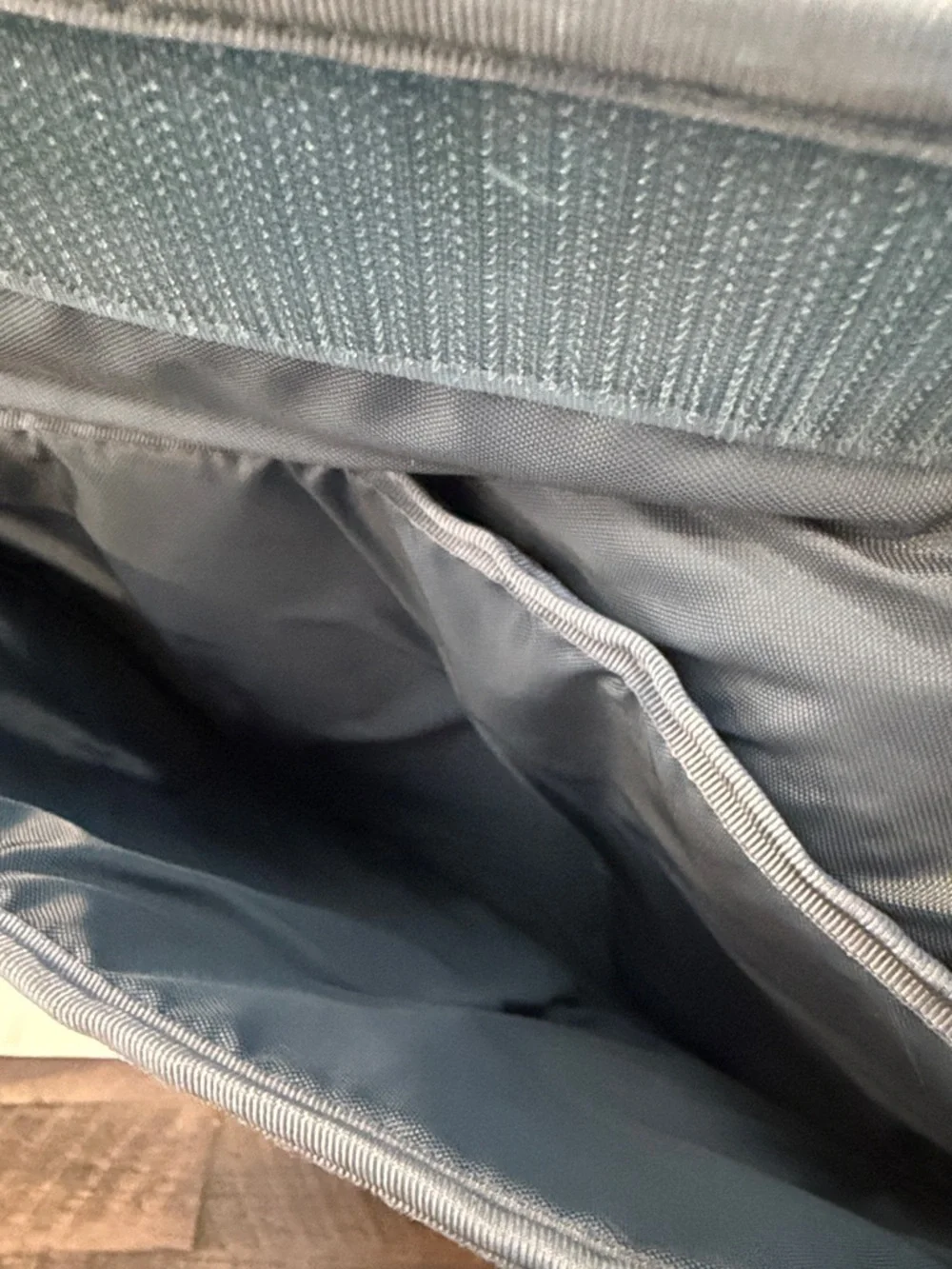 Patagonia Slate Blue Laptop Sleeve with Front Mesh Pocket
